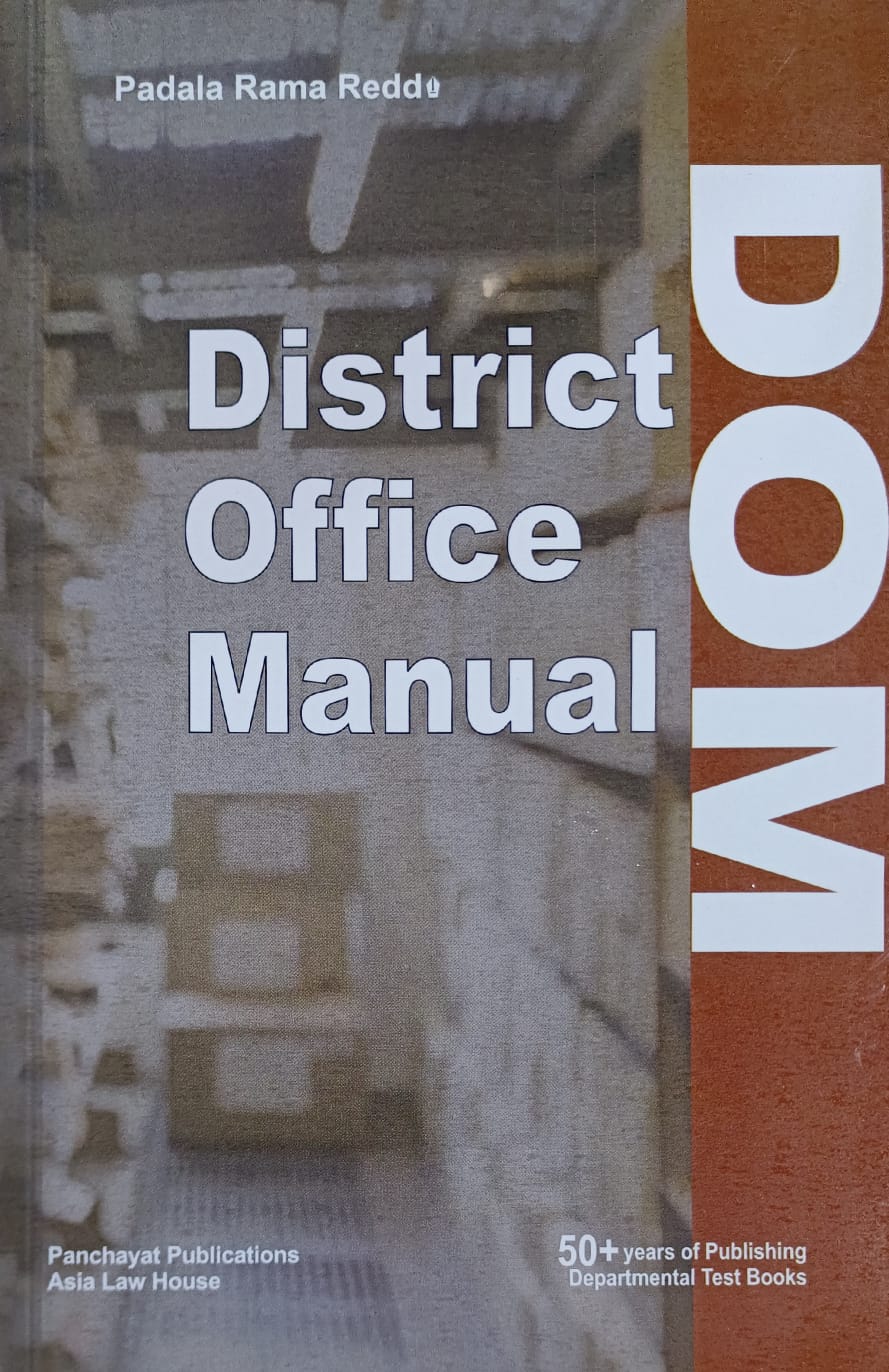 District Office Manual (Dom)