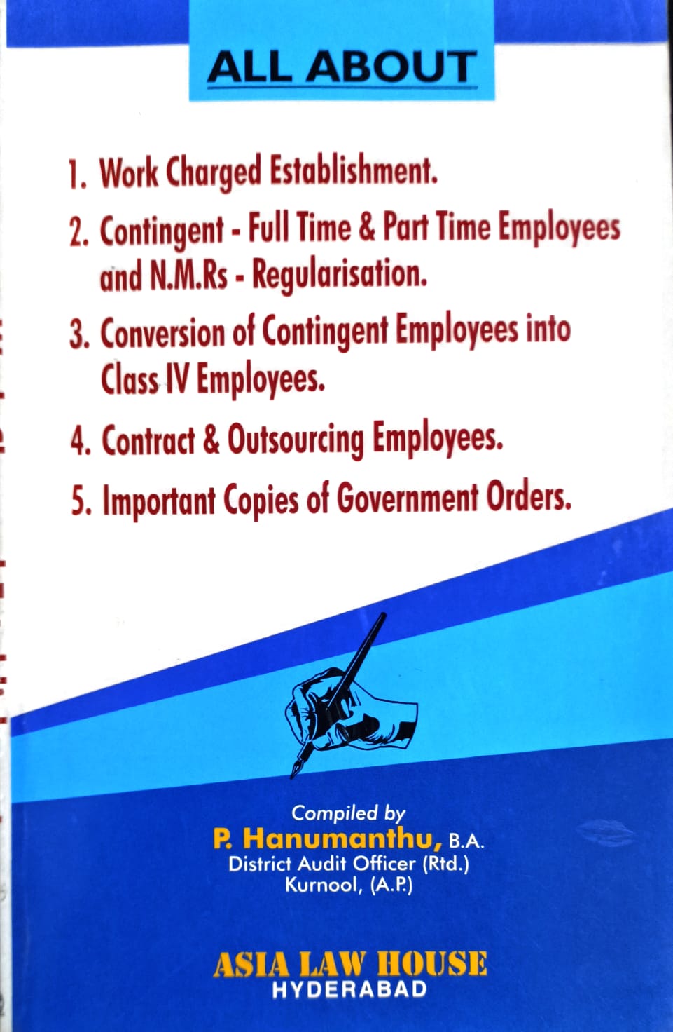 Work Charges Establishment